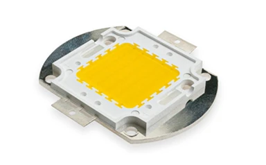 Quais são os principais componentes das luzes LED?