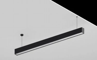 Como usar luzes lineares suspensas em interiores modernos