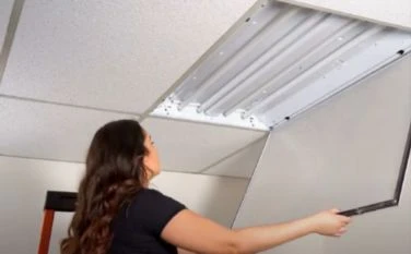 Posso substituir um tubo fluorescente T8 por um tubo LED linear?